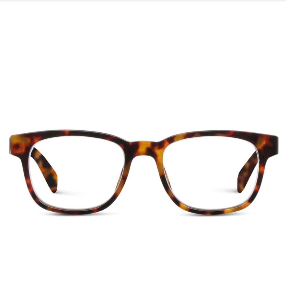 PEEPERS NWT Kent reading glasses -blue light  -tortoise -1.00